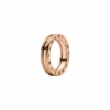 One-ring rose gold plain band
