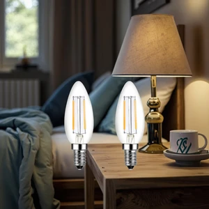 Vertak Hot Sale LED Filament Bulb 2W-10W with 3000K-6500K C35 E14 Models 10W Aluminum Body for Home Use
