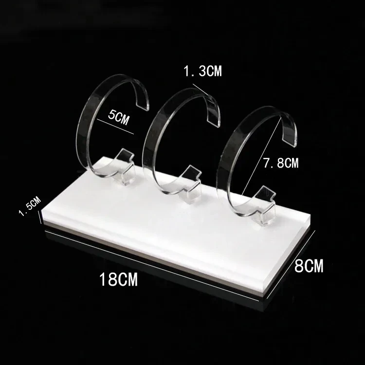 Chargeur Apple Watch Lot De 4 Présentoirs à Montre En Acrylique Transparent - Support Type C Pour Bracelets & Bijoux - Bureau Ou Magasin