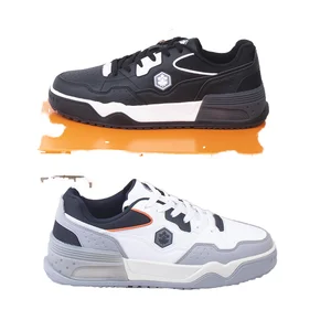 Foreign Trade Overstock Winter Lightweight Mesh Upper Cushioned Non-Slip Wear-Resistant Fashion Trend Casual Lace-up Sneakers