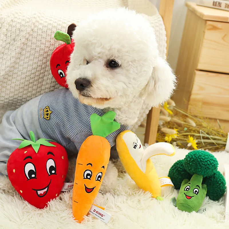 Dog Toy Vegetable Shape – Easy Spot