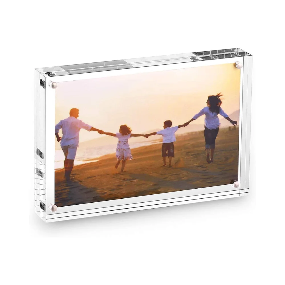 4x6 Acrylic Photo Picture Blocks Frame High Polish Clear Acrylic ...