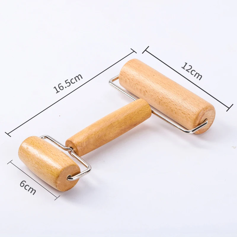 Wholesale Low Price Manual Small Pastry Dough Pizza Roller Kitchen Tools Wooden Rolling Pin for Baking