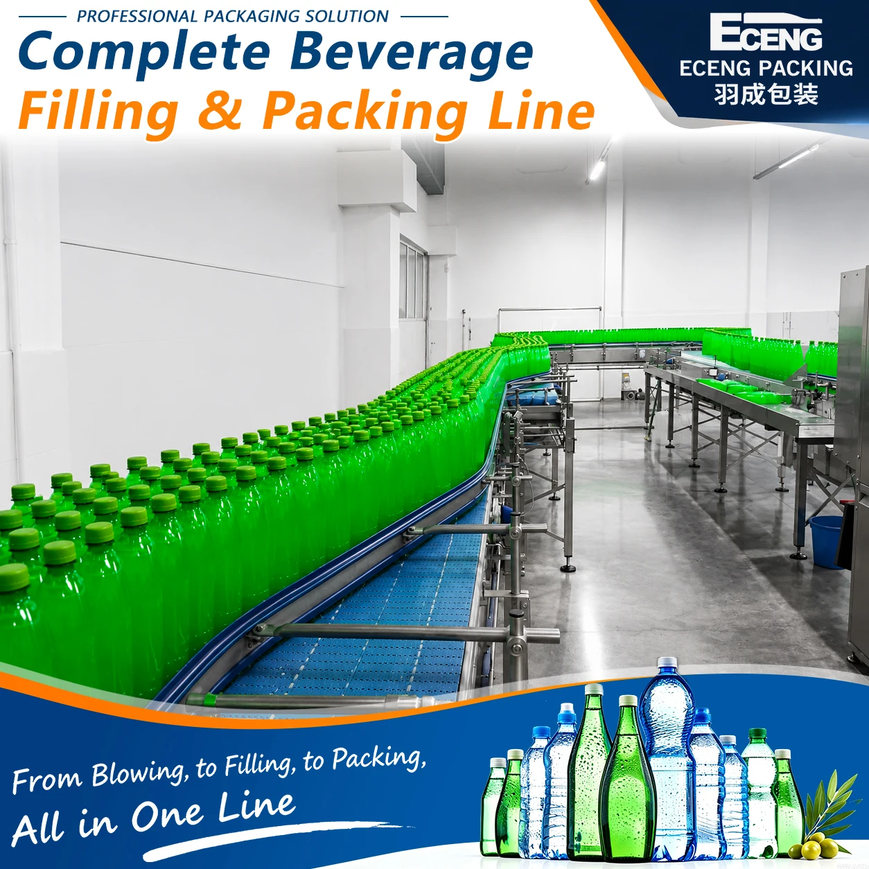 20000BPH Turnkey Carbonated Soft Drink Production Line with Automated Packaging for Medium Scale Beverage Investments