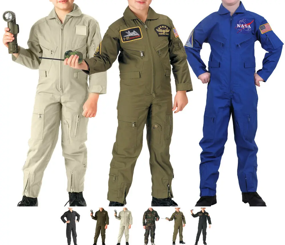 fashion new style firefighter costume coverall workwear for kid