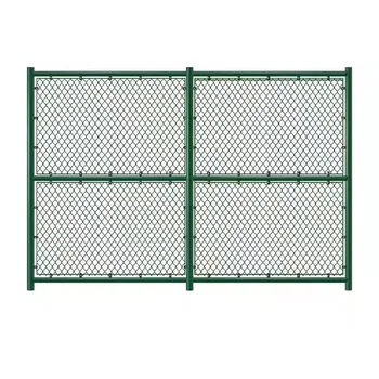 wholesale chain link fence  galvanized chain link fence basketball court fence netting pvc coated easy install