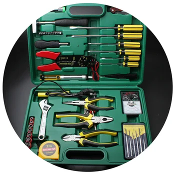 Durable electric tool kits portable power tools hardware sets household tools