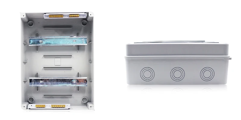 product-1-1 24 Way Plastic Electrical Ip65 Distribution Box for Circuit Breaker Db Box Mcb Distribution Board Mcb Box Cover