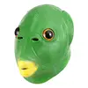 Maschera da pesce testa verde