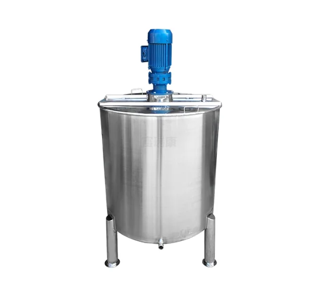 Chemical Stainless Steel Liquid Detergent Homogenizing Mixer Tank Electric Heating Liquid Mixing Tank