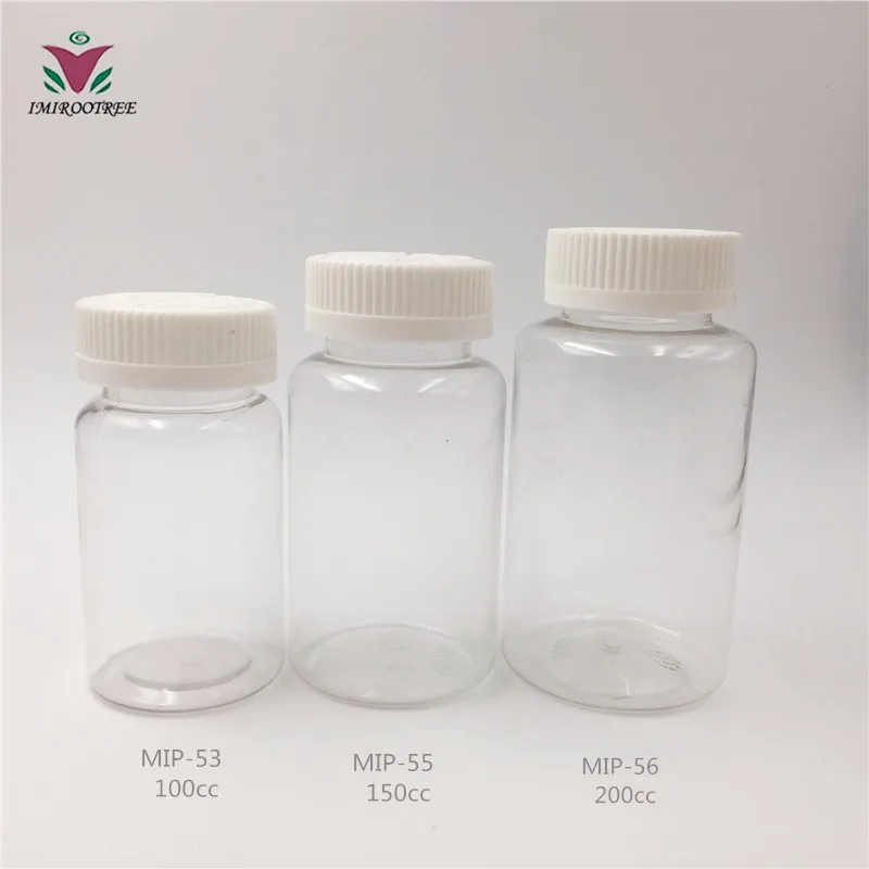 Plastic Medicine Pill Bottles Large Solid White Plastic Container Medicine  Pill Bottle With Sealer Pet Box For Capsules Custom - Storage Bottles &  Jars - AliExpress