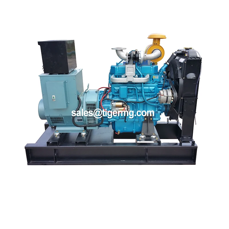 Open Frame Electricity Generation Machines 24v diesel Generator Set Standby 100kw 120k 20amp Generator