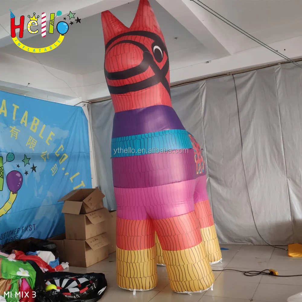 Custom Giant Inflatable Pinata Donkey Theam Models for Parade Festival Events