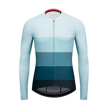 2025 OEM ODM Factory Custom Cycling Bike Jersey Breathable and Lightweight Polyester Sublimation Printing Long Sleeves