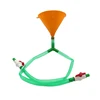 Tube orange + vert