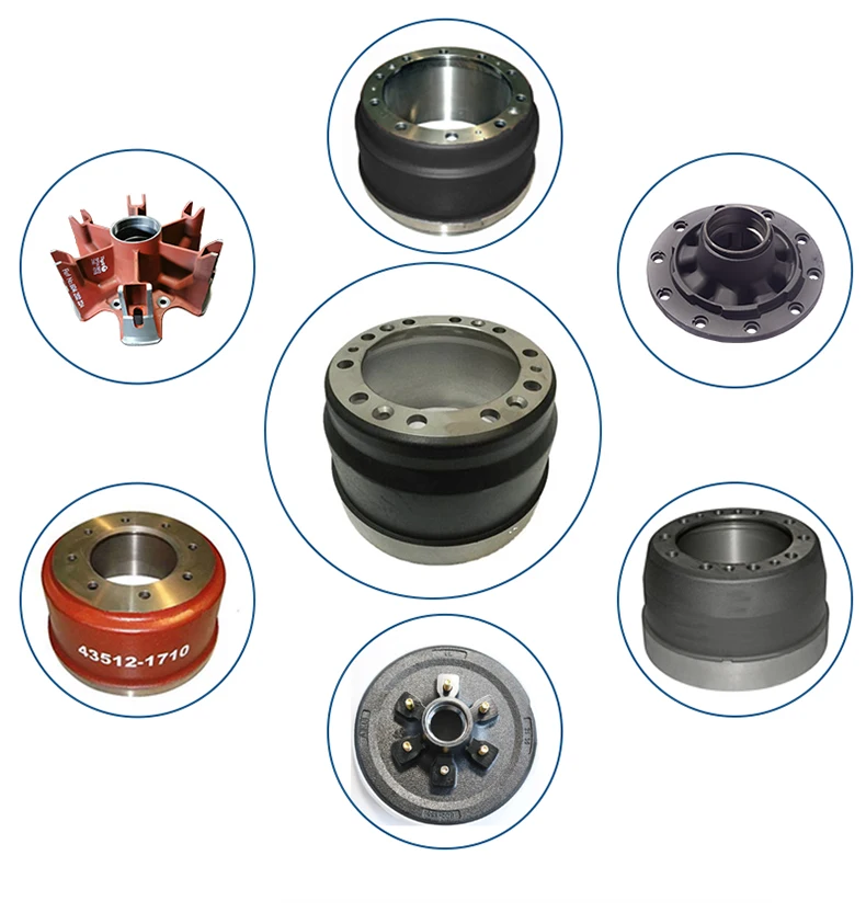 High Quality 3600a 3600ax Tambor Del Freno Rear Axle Break Drum Heavy