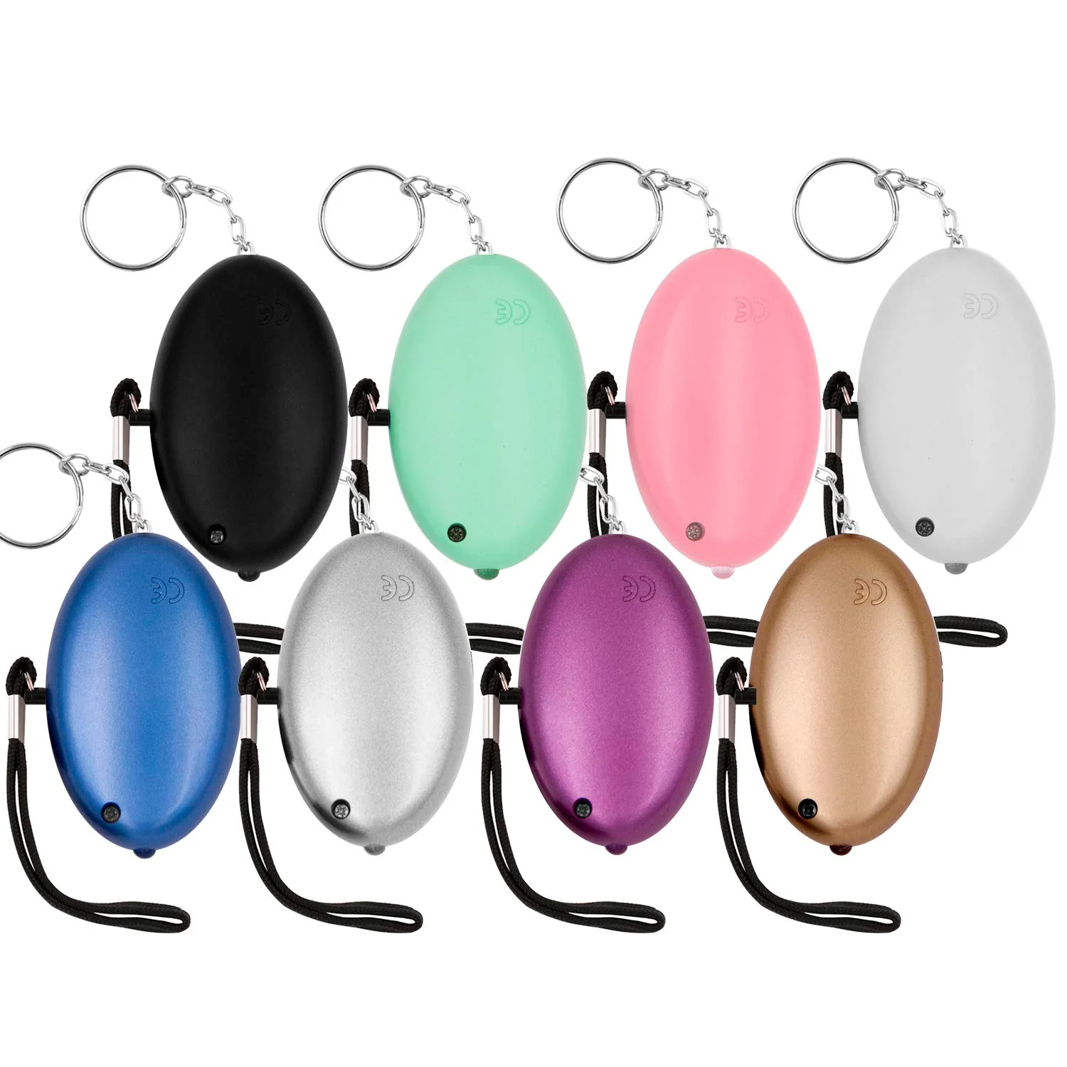 Best Seller 140DB Emergency Self-Defense Security Alarm Keychain with ...