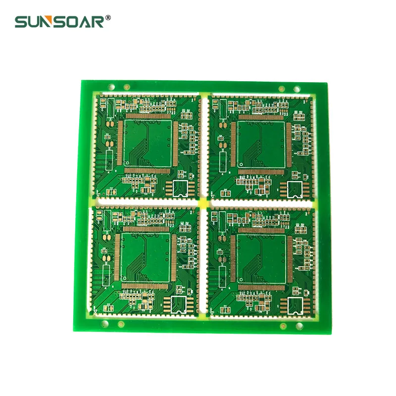Manufacturer Fr4 Material Rogers Fpc Prototype Pcb Ro4350B Ro4003C Soldering Protoboard Printed Double Sided Pcb Circuit Board