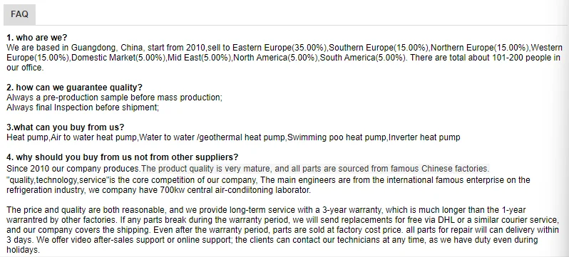 Air to Water Heat Pump, EVI, 12kw, 30degree, Monoblock - detail 16