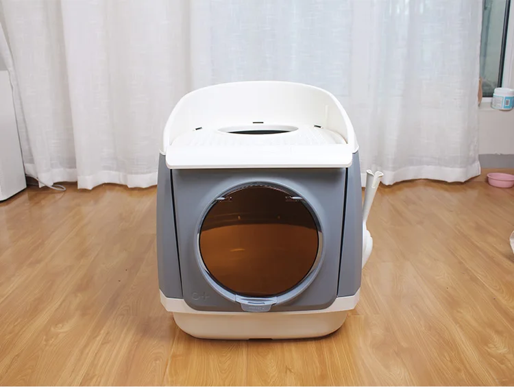 Automatic Pp Ecofriendly Cat Litter Box Antiodor Cat Litter Box