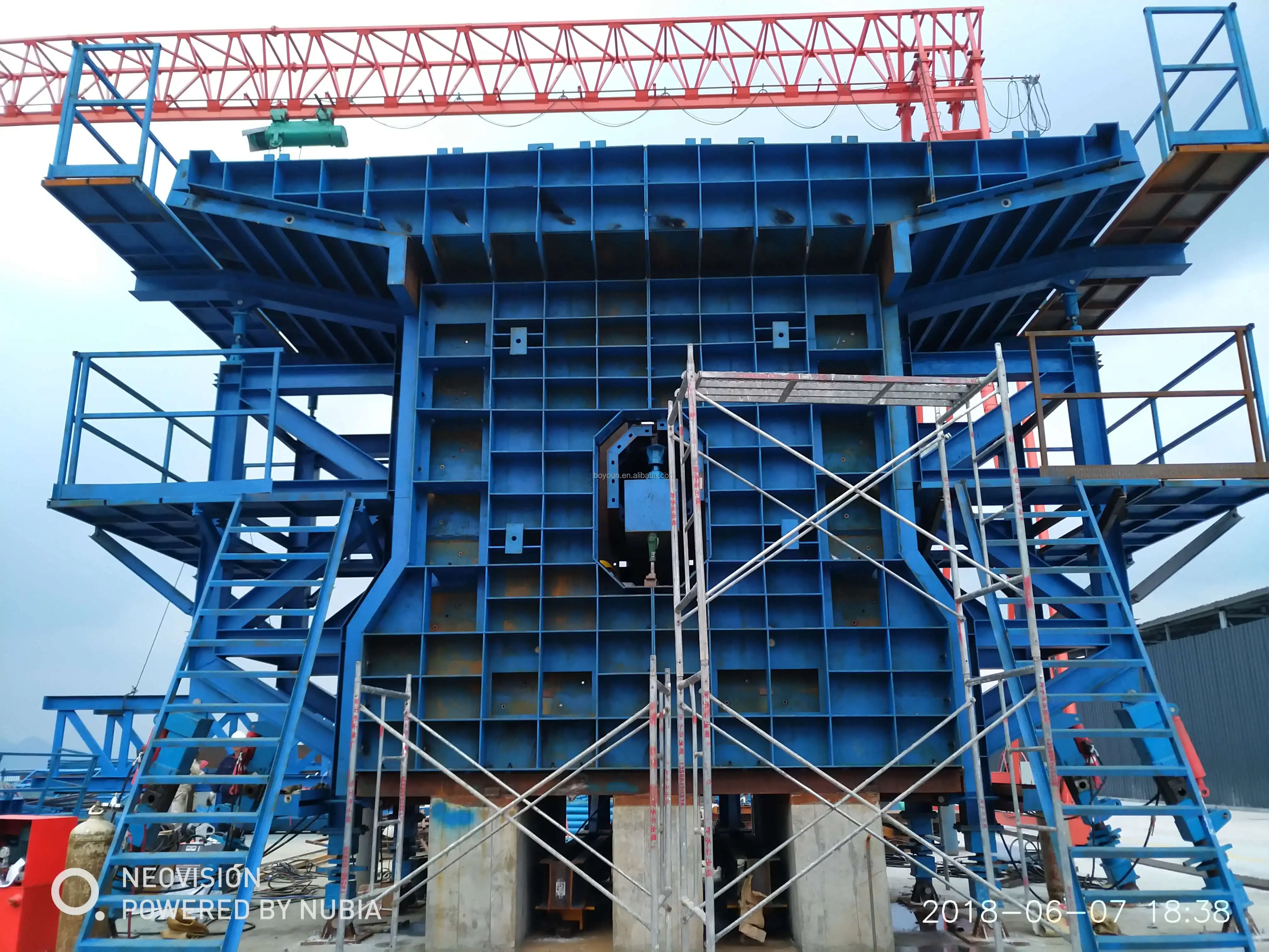 Precast Segmental Box Girder Steel Formwork Precast Segmental Box Girde ...