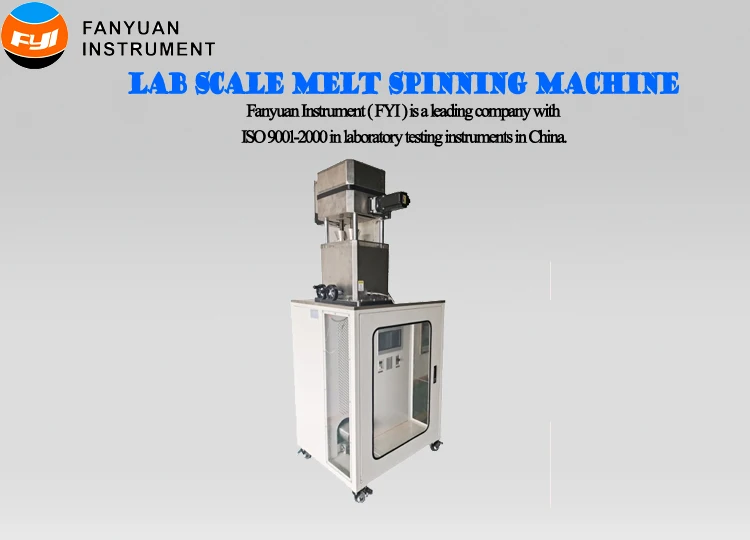 Lab Scale Melt Spinning Machine Price Dual Plunger Melt Spinning Machine For Filament DW7090G