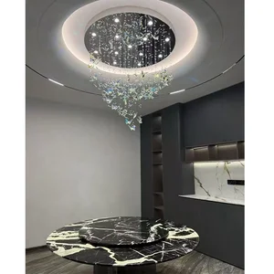 Hanging Chandeliers Fashion Chandelier Earrings Luxury Crystal /glass  Dining Room Chandelier for Living Room