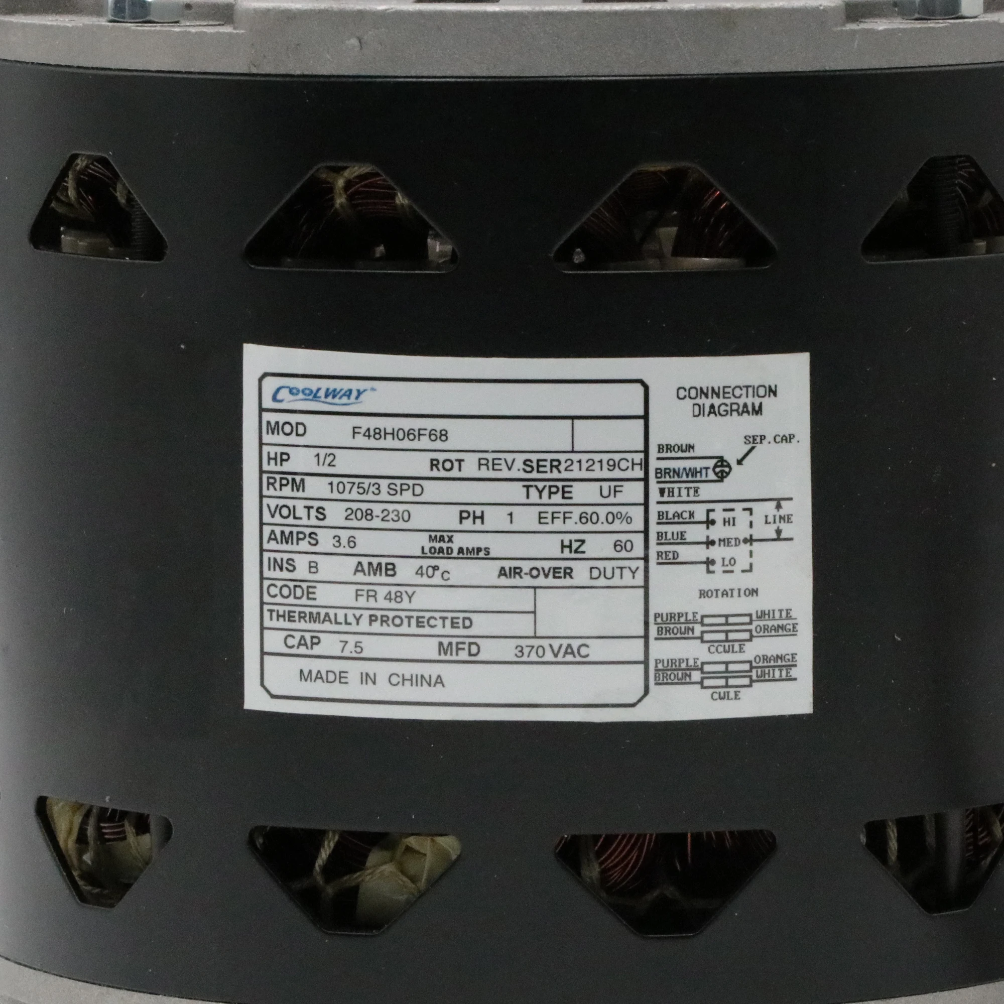 Factory Made High Quality 208-230V Fan Motor for AC Split Air Conditioner Fan Motor Air Conditioner Parts Fan Spare Parts