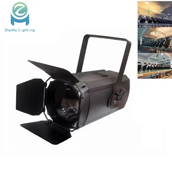 High bright warm white 2in1 300w zoom focus par with barn door stage lights zoom theater 2in1 cob led par light