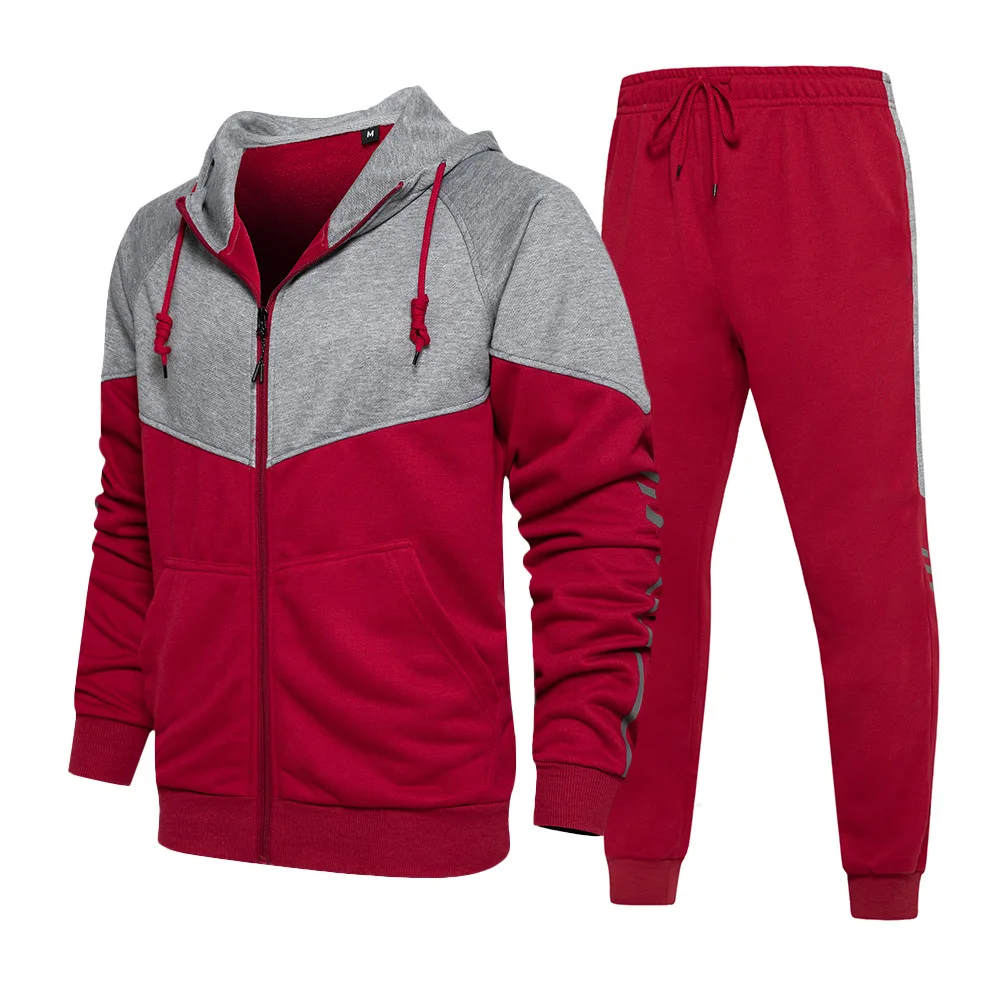 Redbridge Men's Tracksuit Sweat Suit Set Jacket Pullover Trousers Premium