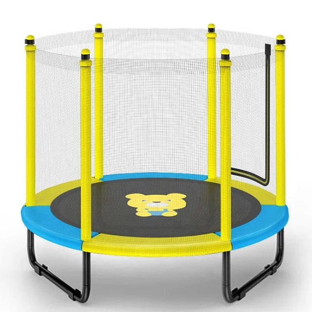 kids trampoline with protective net