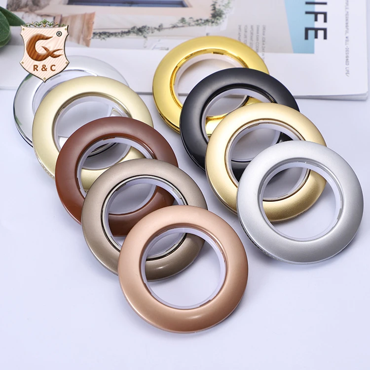 50 Pieces Plastic Curtain Rings Curtain Eyelet Rings 40mm Plastic Rings  Rings For Curtain Rod Silver Plastic Eyelets For Curtain Window Shower In |  Fruugo KR