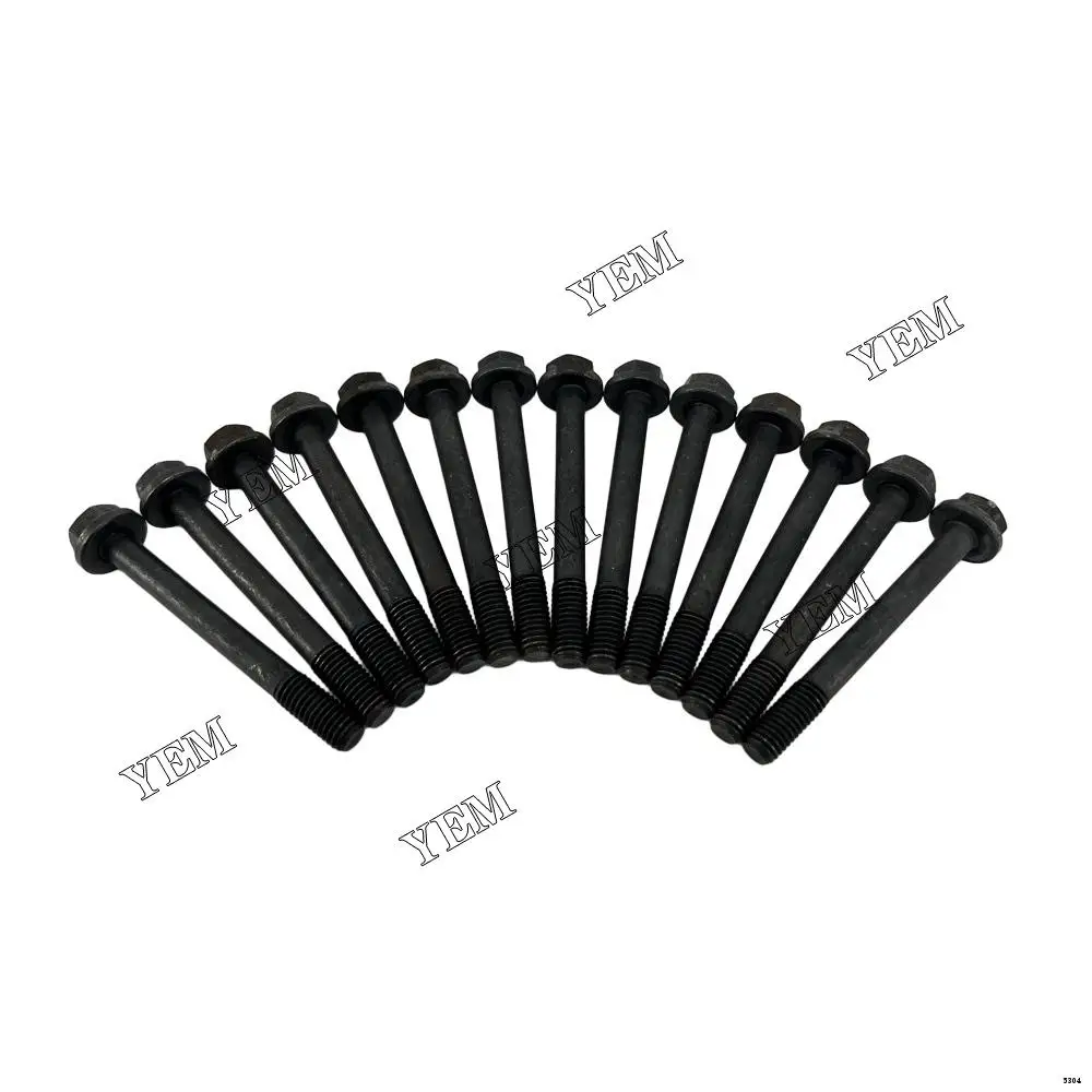3TNE68 Cylinder Head Bolt 119266-01200 for Yanmar Engine