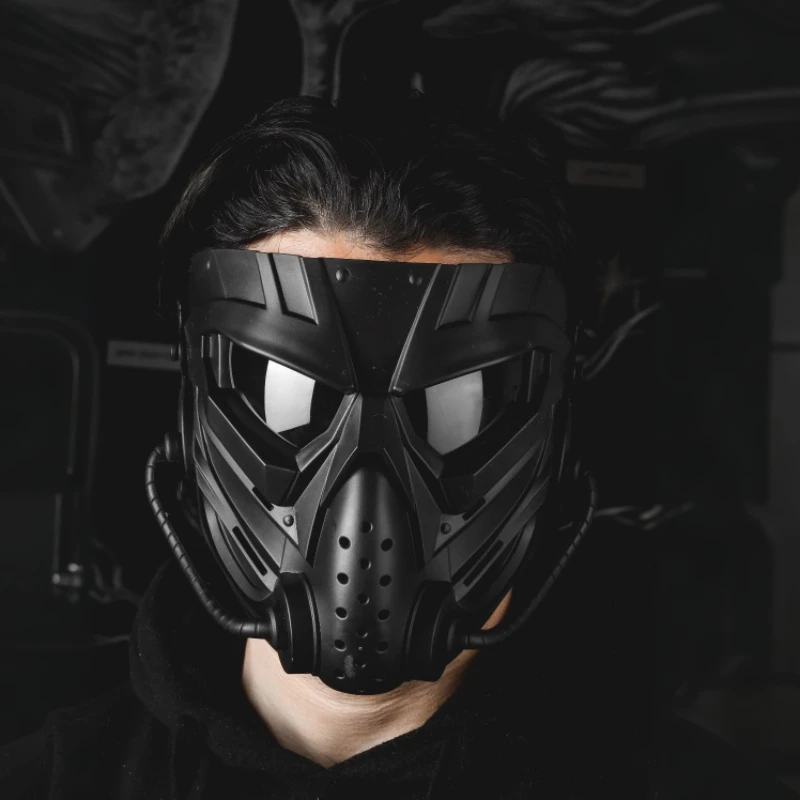 Masque de protection intégrale pour le visage, casque tactique