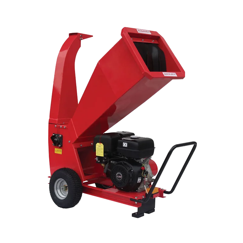 Factory Wholesale Horizontal 7 Hp Gasoline Wood Chipper Machine Shredder Tree Branch