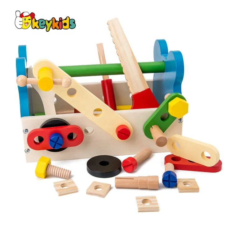 2020 Новое поступление Дошкольная деревянная сумка для игрушек малышей W03D131