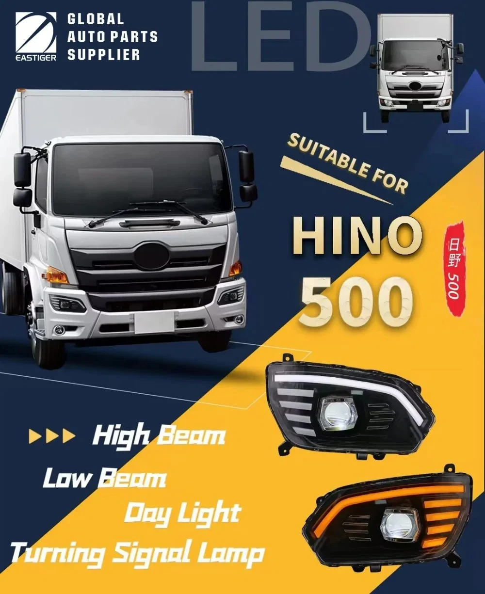 For Hino Truck Body Parts Fog Lamp For Hino 300 2122092ae 812200w060 812200w070 Buy For