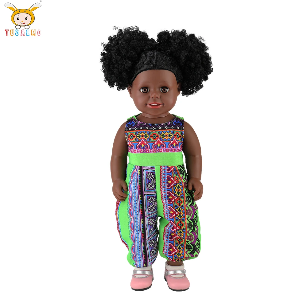 2021 nieuw 16 inch wholesale baby doll for sale African black fashion doll