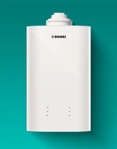 30kw Cast Aluminum Condensing Household Gas Boiler Automatic Vertical Style Wall-Mounted Design