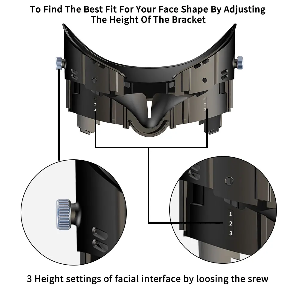 Replacement Facial Single Foam Bracket Mask Frames Hed Set Cover Case For Meta Quest 3 2 1 Vrk44 Laudtec factory