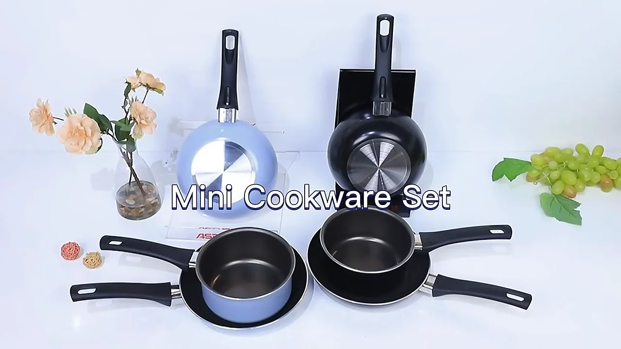 Family 20cm Aluminum Nonstick Fry Pan Without Glass Cover Frying Pan