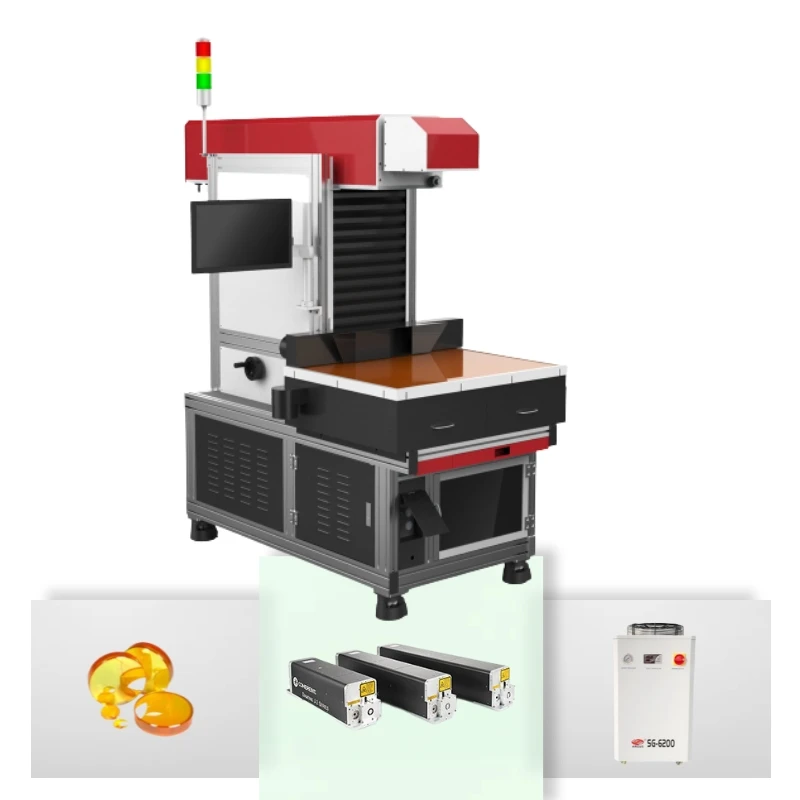SUNIC 3d Dynamic Focus Super SCM2000 Co2 Marking Laser with Galvo Scanning System for Marble Marking