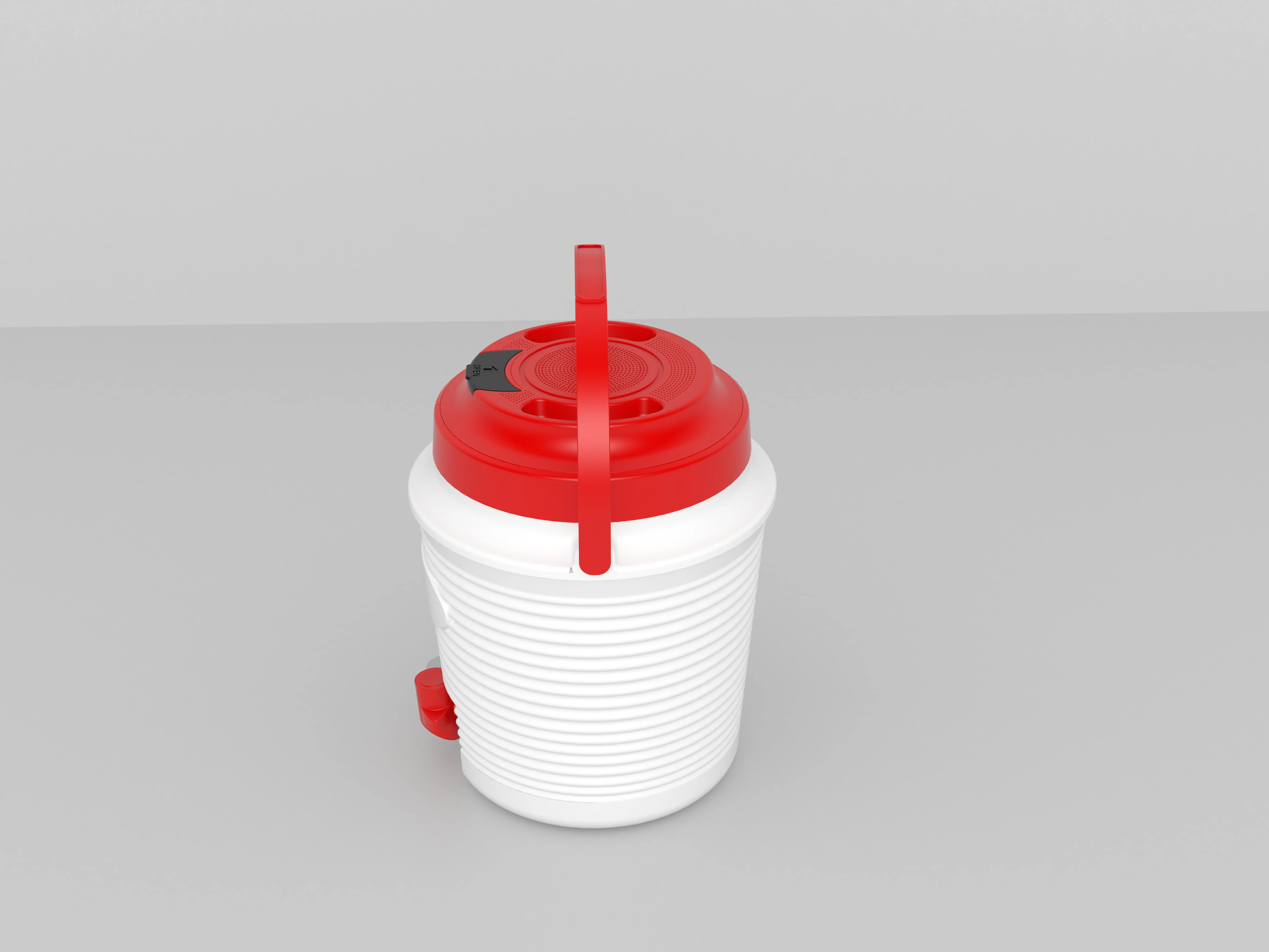 Rechargeable Bluetooth Waterproof Speaker Cooler with Built-in 1800mAh battery charger - ANKUX.COM