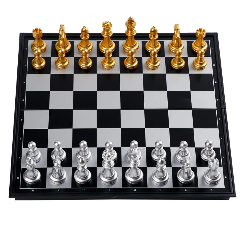 Professional Luxury Chess Game Folding Chess Board Magnetic Chess Set