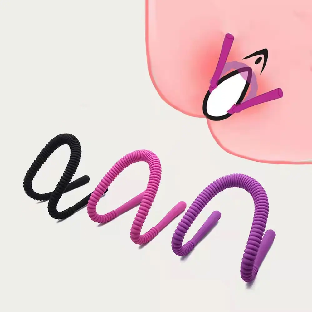 Silicone Labia Spreader for BDSM - Adjustable Oral Sex Toy for Clitoral  Stimulation & Vaginal Play in Pink, Black, & Purple