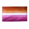 New Sunset Pride Lesbian flag