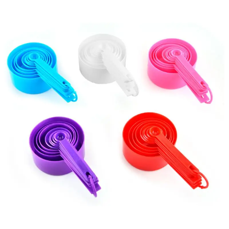 
Lixsun 9 шт. 250 мл Пластиковые мерные чашки и ложки для мерных стаканчиков PP 