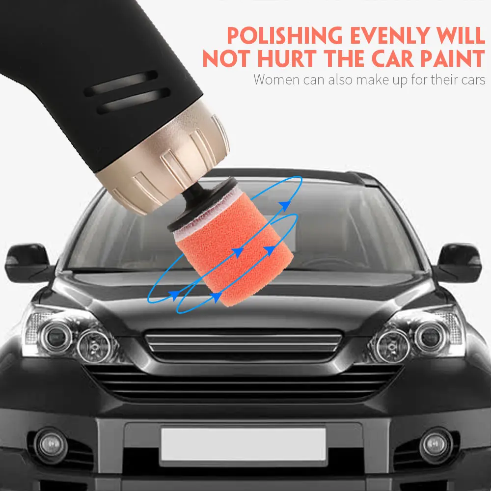 Набор для чистки автомобиля полировальная машинка с регулируемой скоростью воском удаления царапин и