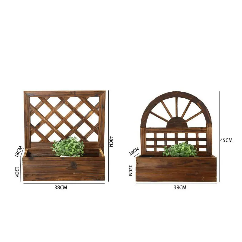 Vassoio Per Fioriera Aiuola Rialzata Piante Fiori Terrazza Giardino 80 X 80 X 27 Cm Legno Massello Di Pino Marrone 02 0037904