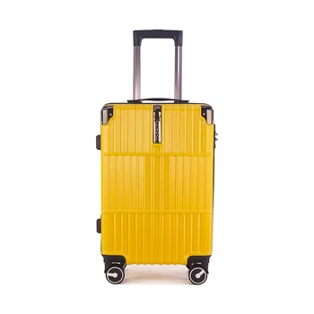 Crazy grab custom zipper pull rod luggage design logo password suitcases 3-piece set of universal wheel travel case